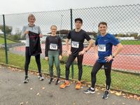 v.r. Daniel, Philipp, Carolin und Herbert